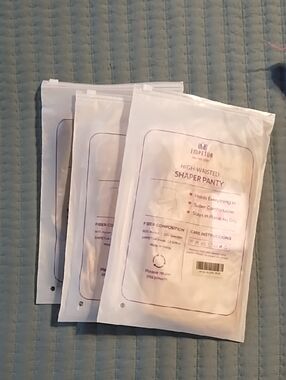 Shapermint EMPFETUR High-Waisted Shaper Panties- 2 Nude And 1 Black  XL/XXL